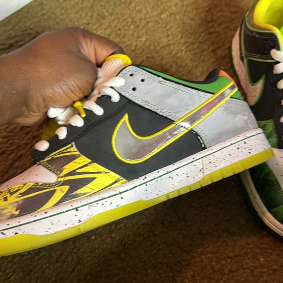 COPY - Nike dunk low “ what the duck” Away multicolored size 10 - Picture 12 of 12